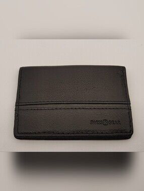 FREE w/ Purchase SwissGear Black Leather Card Holder